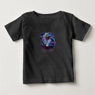 English Bulldog-Geschenk A English Bulldog-Mama Baby T-shirt