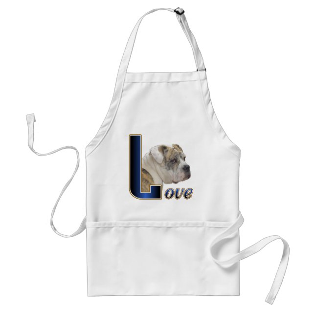 English Bulldog Geschenke Schürze (Vorne)