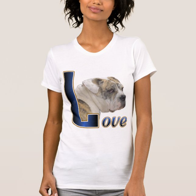 English Bulldog Geschenke T-Shirt (Vorderseite)