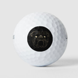 English Bulldog Golfball