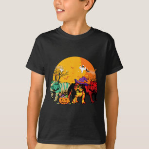 English Bulldog Halloween Kostüm für Hund Lover T-Shirt