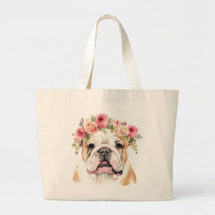 English Bulldog Jumbo Tasche