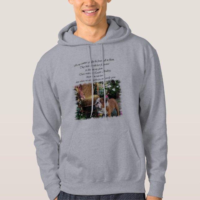 English Bulldog Kunstgeschenke Hoodie (Vorderseite)