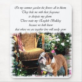 English Bulldog Kunstgeschenke Mousepad