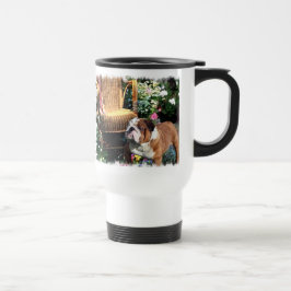 English Bulldog Kunstgeschenke Reisebecher