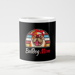 English Bulldog Lover Gifts Bulldog Mama Vater Jumbo-Tasse