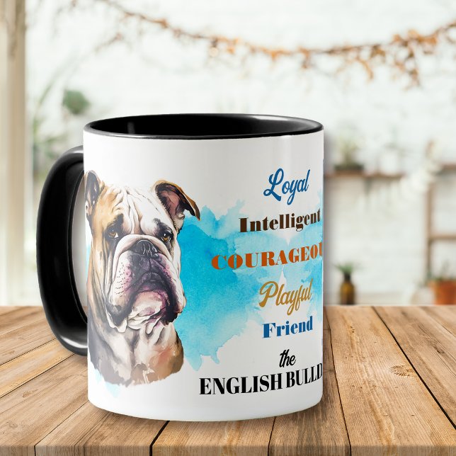 English Bulldog Loyal Friend Tasse (Von Creator hochgeladen)