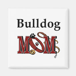 English Bulldog Mama Geschenke Magnet