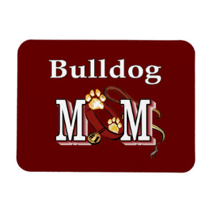 English Bulldog Mama Geschenke Magnet