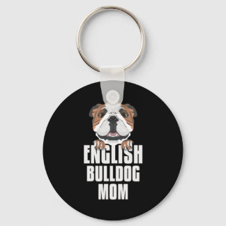 English Bulldog Mama, Hunde Mama Schlüsselanhänger