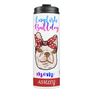 English Bulldog Mama Niedlich Mother's Day Dog Lov Thermosbecher