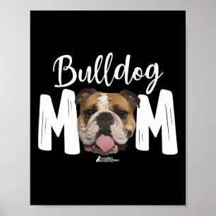 English Bulldog Mama Top Poster