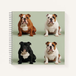 English Bulldog Notizbuch