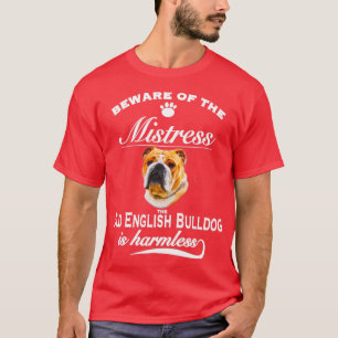 English Bulldog Old English Bulldog Dog Design T-Shirt