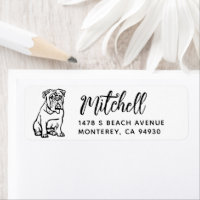 English Bulldog Owner Rücksendeadresse Downer