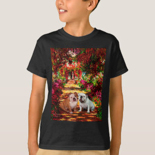 English Bulldog Pair - Der Weg T-Shirt