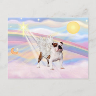 English Bulldog Postkarte