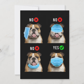 English Bulldog Right Weace - Maskenmagazin Top