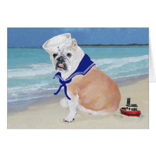 English Bulldog Sailor