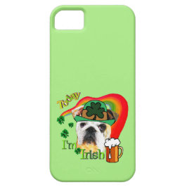 English Bulldog St Patricks Day iPhone 11 Hülle