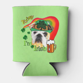 English Bulldog St Patricks Day Geschenke Dosenkühler