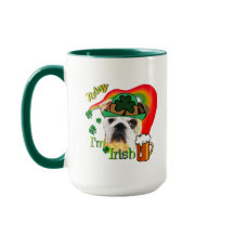 English Bulldog St Patricks Day