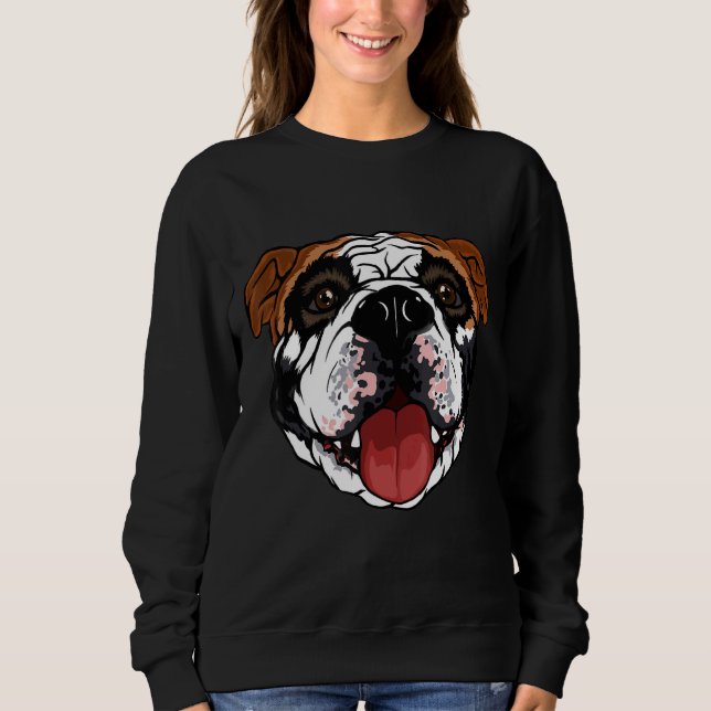 English Bulldog Sweatshirt (Vorderseite)