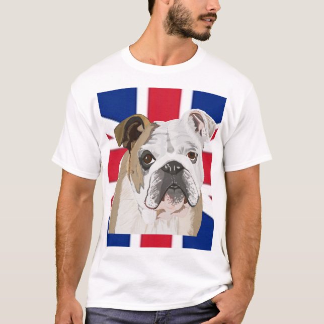 English Bulldog T-Shirt (Vorderseite)