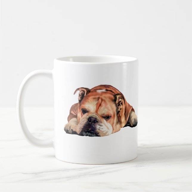 English Bulldog Tasse (Links)