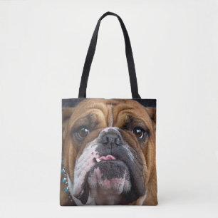 English Bulldog Throw Kissen