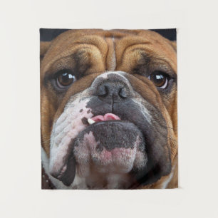 English Bulldog Throw Kissen Wandteppich