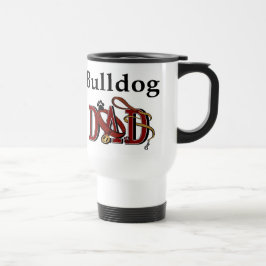 English Bulldog Vater Geschenke Reisebecher