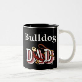 English Bulldog Vater Tasse