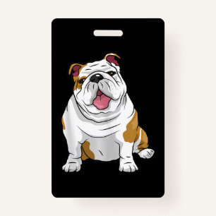English Bulldogs Phantastisch Funny Bulldog Hunde  Ausweis