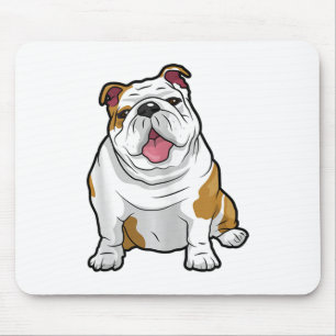 ENGLISH BULLDOGS Phantastisch Funny Bulldog Hunde  Mousepad