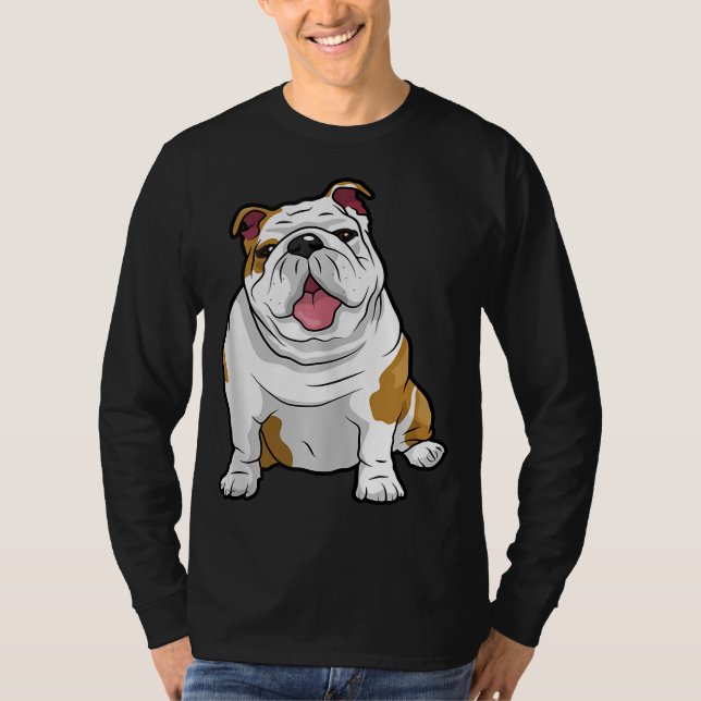 English Bulldogs Phantastisch Funny Bulldog Hunde  T-Shirt (Vorderseite)