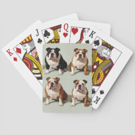 English Bulldog's Spielkarten