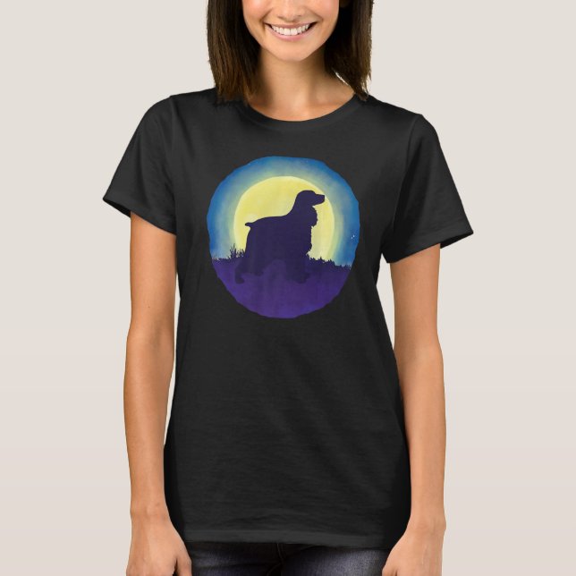 English Cocker Spanel Dog Breed 9 T-Shirt (Vorderseite)