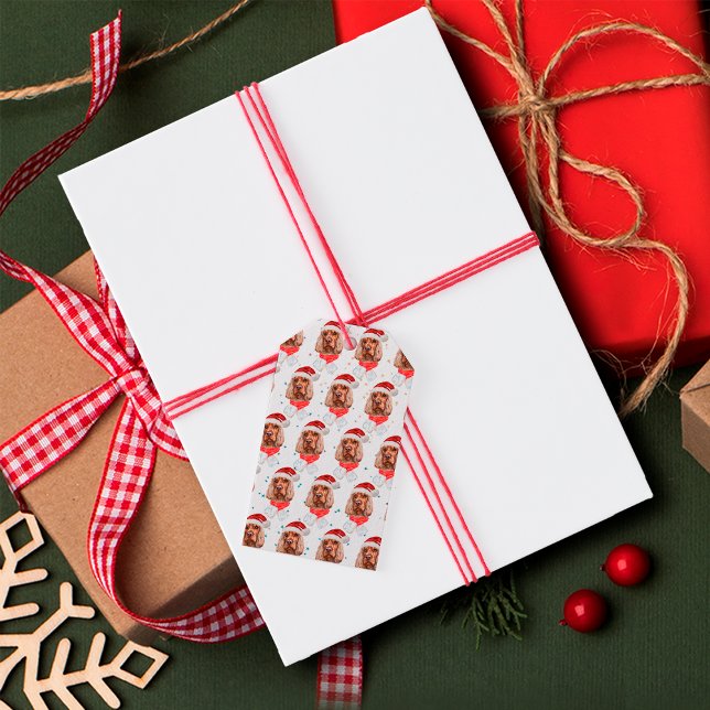 English Cocker Spanel Dog Breed Christmas Geschenkanhänger (Von Creator hochgeladen)