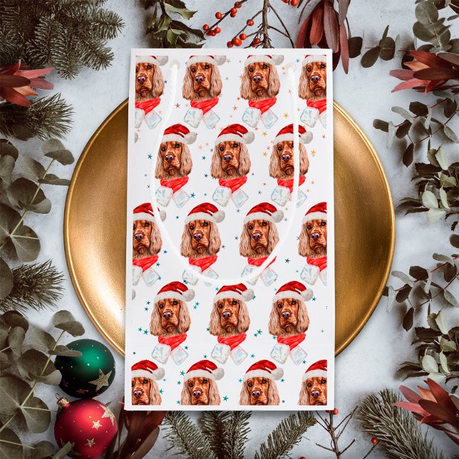English Cocker Spanel Dog Breed Christmas Kleine Geschenktüte (Von Creator hochgeladen)