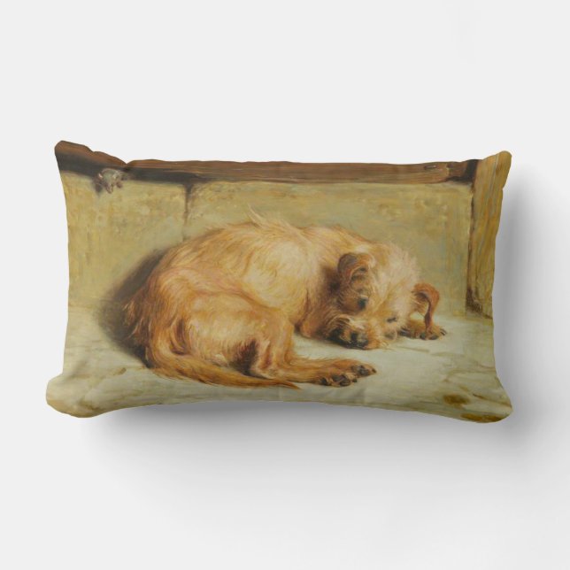 English Cocker Spanel Dog (von Briton Rivière) Lendenkissen (Vorderseite)