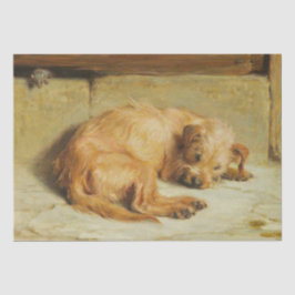 English Cocker Spanel Dog (von Briton Rivière) Seidenpapier