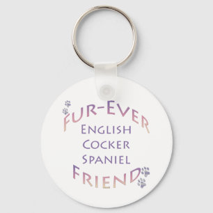 English Cocker Spanel Furever Schlüsselanhänger