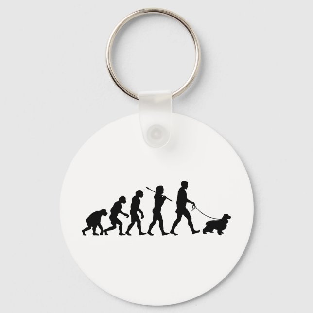 English Cocker Spanel Schlüsselanhänger (Vorderseite)