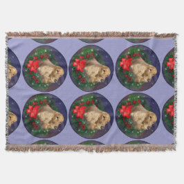 English Cocker Spaniel Christmas Decke