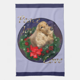 English Cocker Spaniel Christmas Handtuch