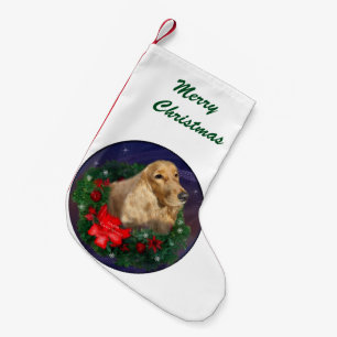 English Cocker Spaniel Christmas Kleiner Weihnachtsstrumpf