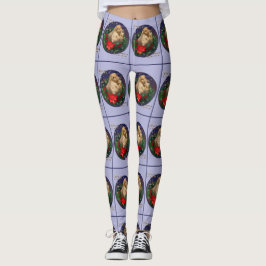 English Cocker Spaniel Christmas Leggings
