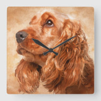 English Cocker Spaniel Dog Digital Art