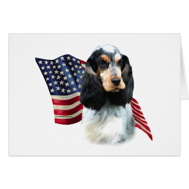 English Cocker Spaniel Flag (Vorderseite (Horizontal))